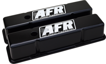 AFR 6705 - SBC Tall Black Powder Coat Valve Covers