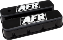 AFR 6723 - BBC Black Powder Coat Valve Covers