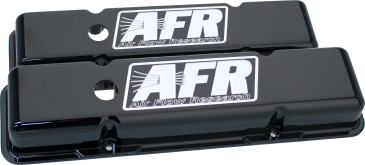 AFR 6707 - SBC Standard Black Powder Coat Valve Covers