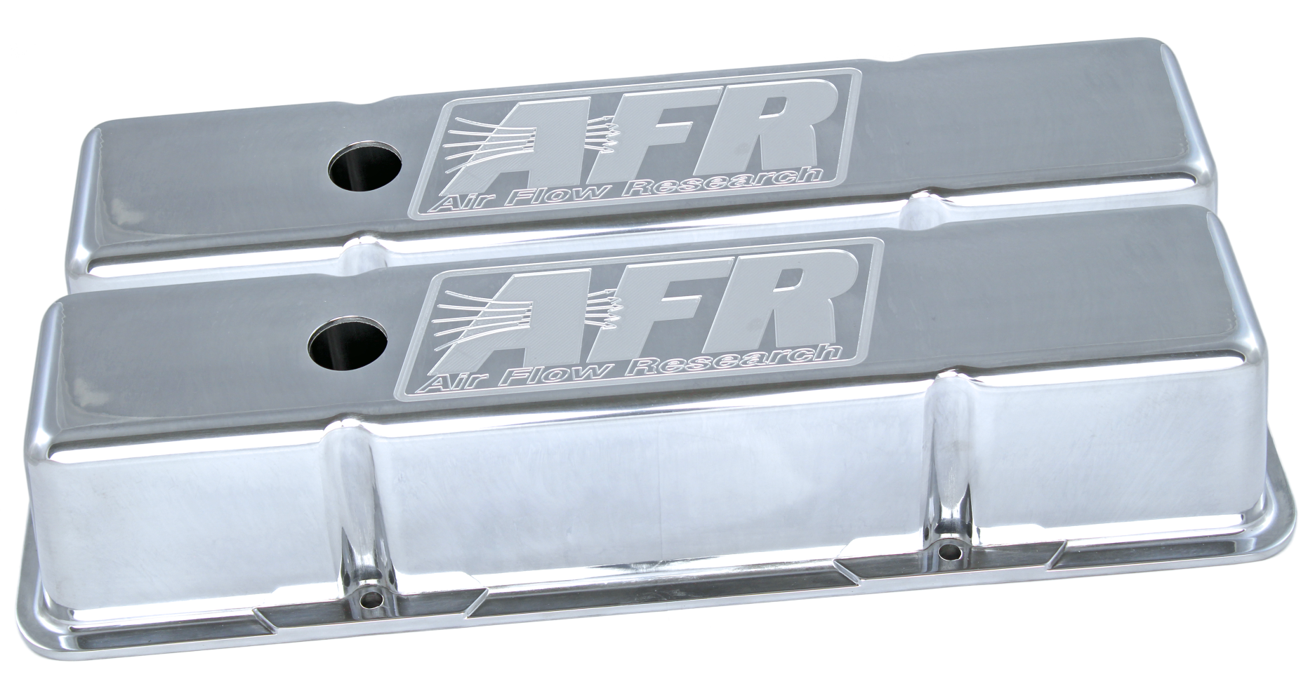CNCRSR Polished Aluminum Dress Up Kit For Chevy SBC 350 - 12" Air Cleaner & Valve Covers